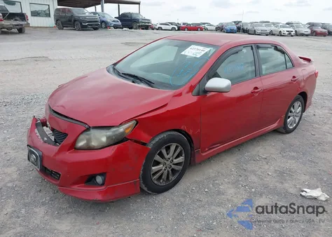 2010 Toyota Corolla S z USA, uszkodzony, nr VIN 1NXBU4EE7AZ265237